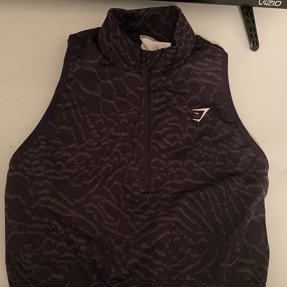GYMSHARK - ADAPT ANIMAL SEAMLESS CROP